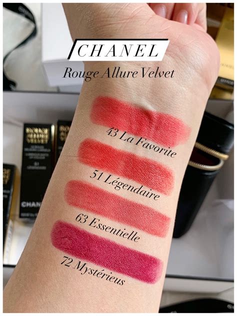 chanel rouge allure velvet 65|chanel rouge allure collection.